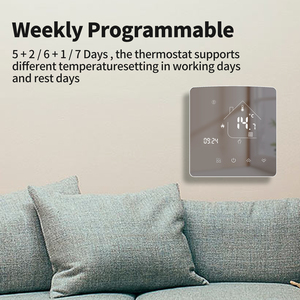 Thermostats intelligents WiFi MINCO HEAT, commande vocale Tuya, chaudière électrique et à <span class=keywords><strong>gaz</strong></span>, chauffage 3A 16A 25A, grande puissance, <span class=keywords><strong>radiateur</strong></span> domestique - Product Image 5