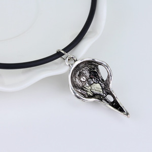 Collier pendentif oiseau de <span class=keywords><strong>Bellatrix</strong></span>, chaîne rétro Antique en argent, vente en gros, usine - Product Image 3
