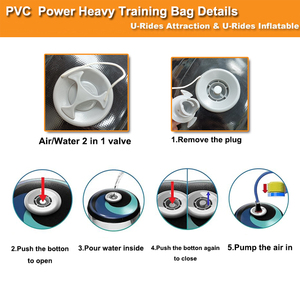 กระเป๋า PVC สำหรับฝึกซ้อมน้ำปรับได้สำหรับทุกเพศกระเป๋าสำหรับออกกำลังกายในยิมยกน้ำหนักที่บ้านแบบไม่มีโลโก้ - Product Image 4
