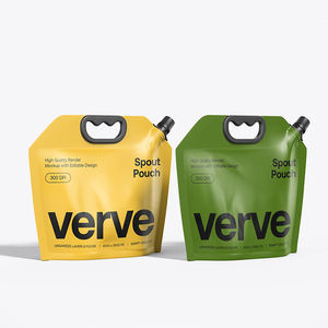 Sac d'emballage de bière personnalisé 1L 2L 3L 5L Pochettes de poche en plastique transparent pour le stockage des céréales et des grains épaissis - Product Image 2