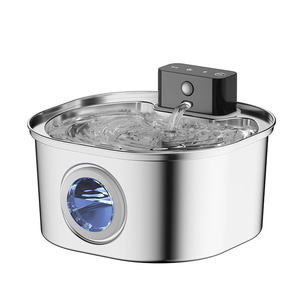 Distributore automatico di acqua per gatti a induzione Wireless Smart eco per animali domestici 304 in acciaio inox Non elettrico acqua per gatti - Product Image 3