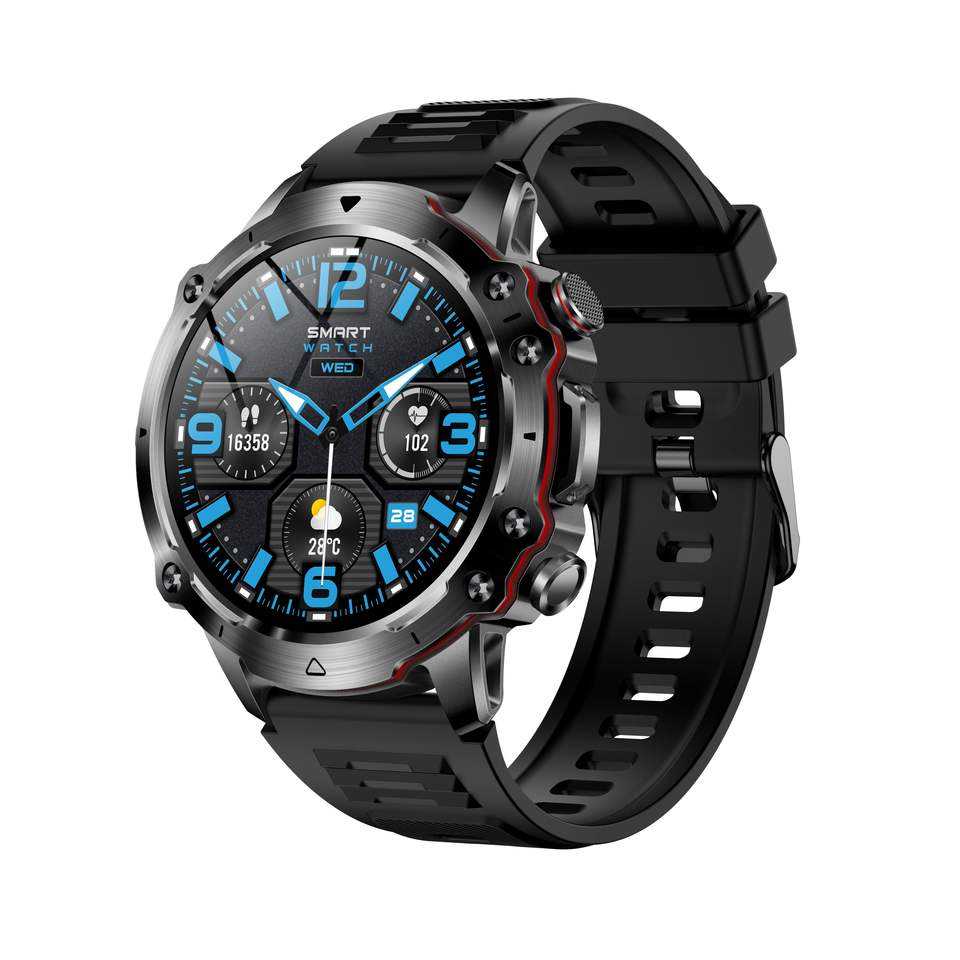 Fashion Sport Watch for Men V91 hd Large Screen Smart Watch with  Electronics Fitness Tracker Round Full Touch Watches - Main Image