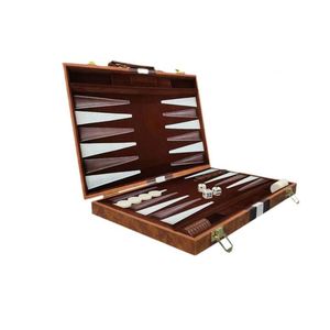 Jeux de Dames et de Backgammon de Luxe Personnalisés de Haute Qualité avec Dés Colorés pour les Jeux d'Échecs - Product Image 3
