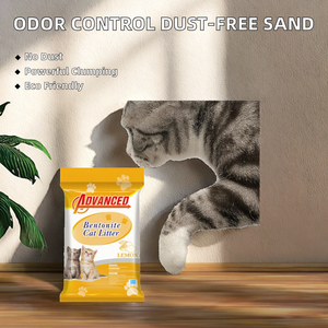 Arena para Gatos de Bentonita Biodegradable con Control Avanzado de Olores, Fuerte Aglutinación, 99% Libre de Polvo, Esférica - Product Image 2