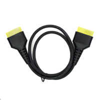 Cable Redondo Macho a Macho OBD2 Launch X431 V5.0 para Herramienta de Diagnóstico Launch X431 PRO PRO5, Escáner OBD2 J1962 de 16 Pines