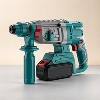 Marteau perforateur rotatif sans fil 550W 21V 220V, alimenté par batterie au lithium, moteur sans balais, portable, pour bricolage