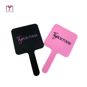 Miroir de poche en forme de cœur, en plastique, personnalisé, portable, avec votre logo, disponible en plusieurs couleurs - Product Image 6