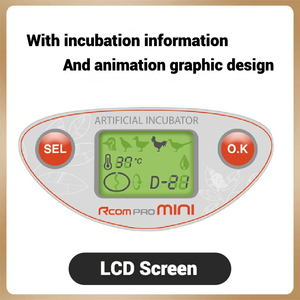Quality Assurance Artificial Intelligence Incubator with Auto Egg Turning AndStop Function and Observe Large View <b>Window</b> - Product Image 5