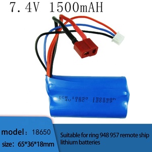 Batería de Iones de Litio 18650 Personalizada <span class=keywords><strong>ICR</strong></span> 7.4V 1500mAh Paquete de Baterías de Iones de Litio Artículo de Alta Calificación con Alta Capacidad - Product Image 3