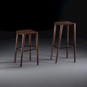 Tabouret de <span class=keywords><strong>bar</strong></span> commercial moderne et élégant, design rembourré durable, structure en <span class=keywords><strong>bois</strong></span>, <span class=keywords><strong>chaise</strong></span> haute pour cuisine, salon, hôtel, extérieur - Product Image 3