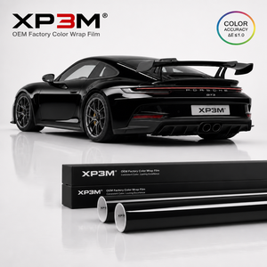 ฟิล์มใสกันรอยรถยนต์ XP3M Super Black OEM Gloss TPU สีดำเงา 7.5 มิล ซ่อมแซมตัวเองได้ ป้องกันรอยขีดข่วน ป้องกันสีเหลือง พร้อมช่องระบายอากาศ - Product Image 2