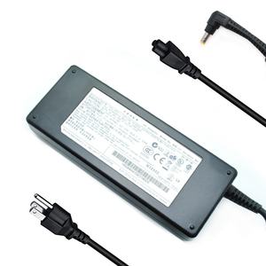 Adaptador de Corriente para Portátil de 15.6V 5A DC 78W, Nuevo, con Protección OTP, Certificación CE/FCC/ROHS, Conector de 5.5x2.5mm, ABS/PC Ignífugo - Product Image 1