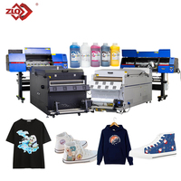 Imprimante jet d'encre DTF de haute qualité, nouvelle, 70 cm, machine d'impression par sublimation, agitateur, 2 têtes I3200 Xp600 compatible Epson