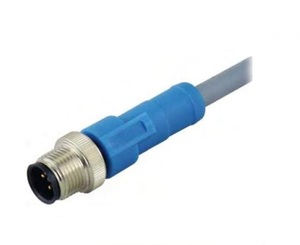 Cable de Conector Industrial M12 Force 	 Conector Eléctrico Macho-Hembra de 6 Pines M12 	 Conector PCB M12 Acodado - Product Image 6