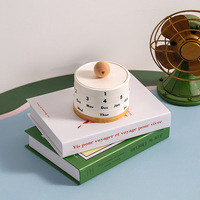 Calendrier perpétuel rotatif créatif, ornement de bureau, calendrier de table créatif pour la décoration de bureau à domicile, cadeau d'anniversaire