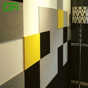 9MM <span class=keywords><strong>Pro</strong></span>-environnement PET <span class=keywords><strong>Feutre</strong></span> Acoustique 100% Polyester Panneau Matériau D'insonorisation Panneaux Acoustiques D'ANIMAL FAMILIER - Product Image 2