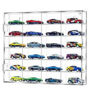 Transparent <strong>Wall</strong> Mounted Dustproof Model Car <strong>Display</strong> Rack Case Clear Acrylic Protectors for Toy Car Storage and <strong>Display</strong> - Product Image 1