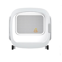 Sèche-cheveux professionnel automatique haute vitesse EUR PET Visible pour le toilettage des chiens et des chats