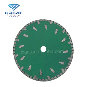 Tuyệt vời cấp công nghiệp thiêu kết <span class=keywords><strong>Turbo</strong></span> lưỡi kim cương lưỡi cưa để cắt đá - Product Image 4