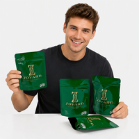 Sachets personnalisés écologiques refermables avec fermeture éclair, résistants à l'humidité, pour lait et gelée