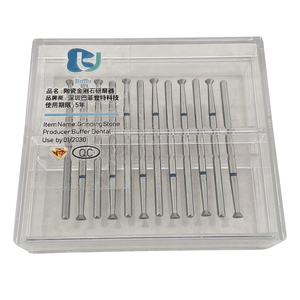 12 Pezzi Frese Diamantate HP per Laboratorio Dentale, Rifinitura Rapida Manuale del Metallo, Lucidatore Affilato e Durevole per Plastica e Pietre Preziose - Product Image 3