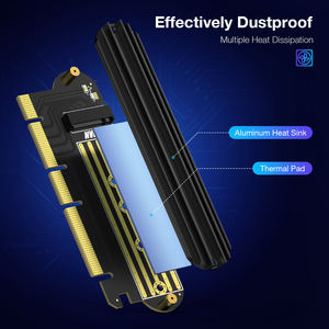 بطاقة واجهة الشبكة الأكثر مبيعًا من FIDECO بطاقة توسيع PCI Express X4 X8 X16 PCI-E x 4 64gbps إلى <span class=keywords><strong>m</strong></span>.<span class=keywords><strong>2</strong></span> nvme - Product Image 3