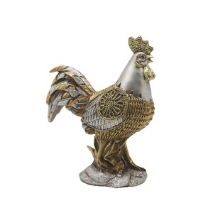 Adorno de Gallo de Resina Epoxi, Estilo Retro Europeo, Arte Folclórico Artístico, para Hogar, Sala de Estar, Escritorio, Artesanía de Gallo del Zodiaco - Product Image 5
