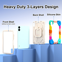 Funda Protectora de Silicona para Tablet con Correa de Mano Resistente para Xiaomi Redmi Pad Pro 12.1 Pulgadas POCO Pad 12.1 Pulgadas 2024, Pedido al por Mayor