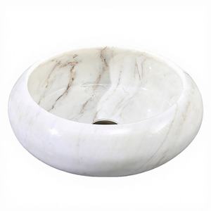 Lavabo de Baño Moderno y Elegante con Lavabo Redondo de Piedra - Product Image 2