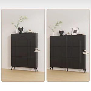Scarpiera Ultra-sottile di Lusso con Apertura a Ribalta, per Ingresso e Corridoio - Estremamente Stretta Contro il Muro, <span class=keywords><strong>Stor</strong></span> - Product Image 4