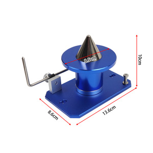 Équilibreur de lame de tondeuse à gazon 42-047, outil manuel en métal bleu pour pièces de tondeuse - Product Image 1