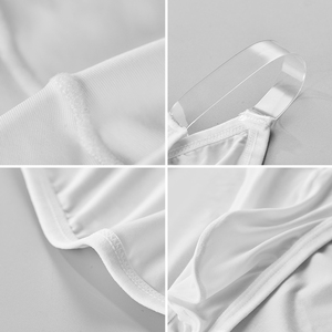 Calzoncillos de seda helada transpirables de cintura baja transparentes para hombre, calzoncillos convexos en U, Sexy, Gay, sensación de desnudo, tejido de punto fino, tipo de elevación baja - Product Image 3