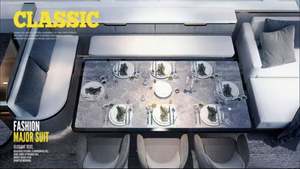 Yate de Lujo de 40 Pies/12.2m de Aleación de Aluminio 5083 con Casco de Aluminio, Motor Fuera de Borda de 2x200HP, Velocidad de 30 Nudos para Pesca - Product Image 6