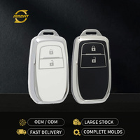 Innofit TOC2 étui à clés de vente chaude pour voiture TPU pour Toyota Highlander Camry Crown RAV4 Creative Soft Cover