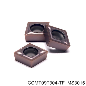 DL ccmt09t304 CNC Lathe chèn OEM bê tông tungsten <span class=keywords><strong>carbide</strong></span> cho nội bộ chuyển công cụ đúc sắt thép không gỉ PVD HRC - Product Image 3