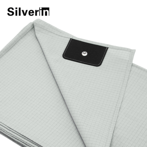 Best Earthed Grounding Anti-bacterial Silver Fiber Flat Bed <strong>Sheet</strong> With Cord and Plug 203*198 cm - Product Image 4
