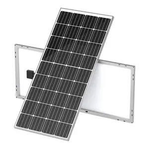 I più venduti Night Painel solar 100w 250w 300w 370wp 550w 700w zonnepaneel