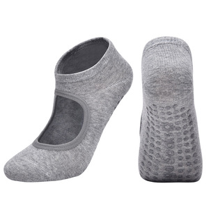 Calcetines <span class=keywords><strong>de</strong></span> Mujer para Todas las Temporadas, Diseño sin Dedos, Material <span class=keywords><strong>de</strong></span> Algodón Peinado, para Yoga, Pilates, Ciclismo y Actividades Ligeras <span class=keywords><strong>de</strong></span> Gimnasio - Product Image 3