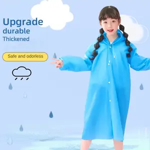 Hot Sell Thick Waterproof Children Raincoat Muti Color Kid Rain Coat For Outdoor