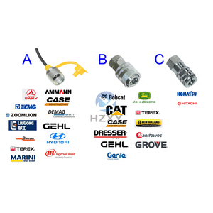 Kit de test <span class=keywords><strong>hydraulique</strong></span> pour machines de construction XZTK-60K, manomètre, instruments de mesure de pression, outil de test - Product Image 5
