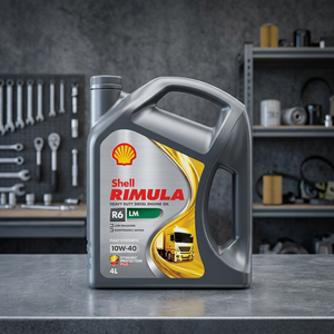 Aceite para Automóviles RIMULA R6 LM 10W-40 4L (Hecho en HK) - Product Image 3