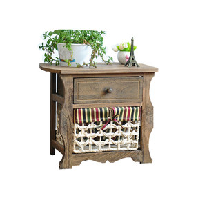 Vente <span class=keywords><strong>en</strong></span> gros table <span class=keywords><strong>console</strong></span> de qualité Meubles de salon <span class=keywords><strong>en</strong></span> bois Commode Arche de réception Armoires de rangement avec paniers <span class=keywords><strong>en</strong></span> osier - Product Image 2