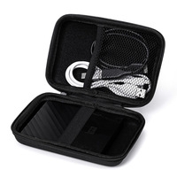 Étui pour batterie externe, EVA, résistant aux chocs, étanche, coque rigide, sac de rangement de voyage, pochette portable pour petits appareils électroniques, pour câble USB