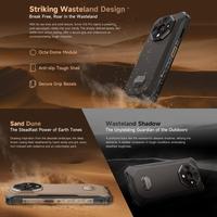Téléphone robuste Ulefone Armor X16 Pro, double SIM, 8 Go + 256 Go, 16 MP + 64 MP, 10360 mAh, chargeur 33 W, NFC, Android, téléphone mobile global