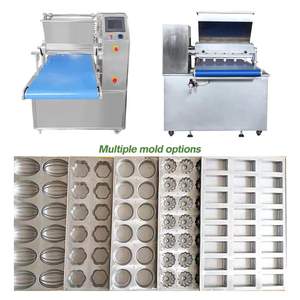 เครื่องเติมเค้กสำหรับสายการผลิตบิสกิตเครื่องเติมเค้กแบบถ้วยทำงานอัตโนมัติขนาดเล็กสำหรับงานอุตสาหกรรม - Product Image 5