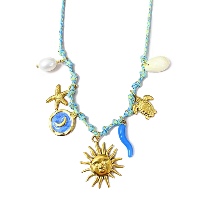 Collana di perle sole