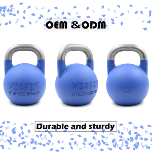 Ensemble de kettlebells de compétition VIGFIT de qualité professionnelle, en acier, réglables de 6 à 32 kg, pour les clubs de fitness - Product Image 3