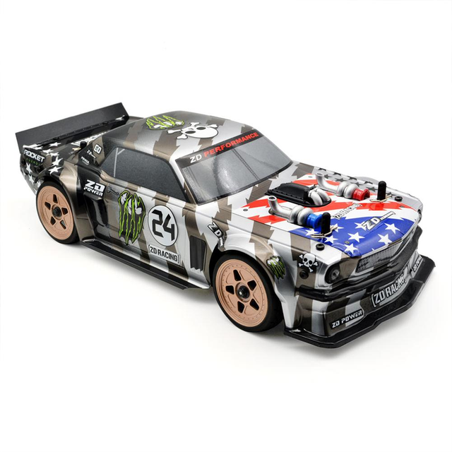 High Speed ZD Racing ZD EX-16 1/16 40km/h Brushless Motor 4WD RC Car On-Road 7.4V 1500mAh 2-Channel Ready-to-Go USB Charger