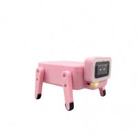 ESP-Hi Servo Puppy XiaoZhi AIesp32-c3AI Roboter Esp-Roboterhund XiaoZhi Dialog-KI-Roboterhündchen - Lernfähig - Pink Keine Spezifikationen