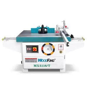 vertical milling table sliding machine woodworking machinery for wood cutting milling machine